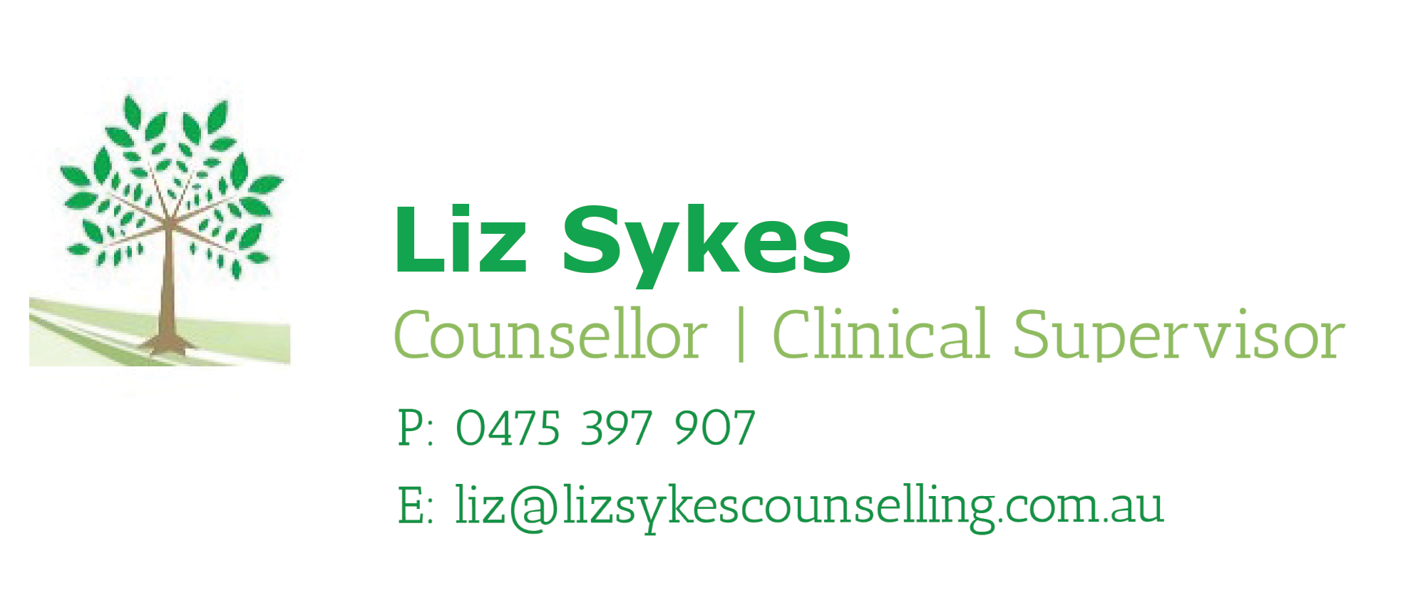 Liz Sykes Counselling Logo